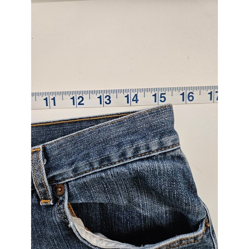 Lucky Brand Vintage Denim Maxi Skirt, Size 10/30 - Picture 7 of 9